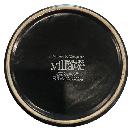 Gourmet du Village Black Ceramic Cheese Keeper – 6” Round - Picture 9 of 12